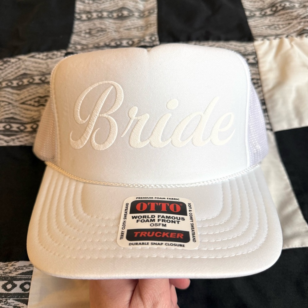 New OTTO White  Bride Cap